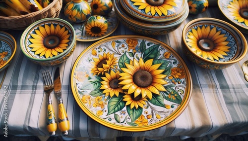 Wallpaper Mural Italienische  Töpferware Torontodigital.ca