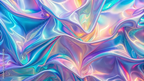 Modern holographic background with abstract design perfect for wallpaper