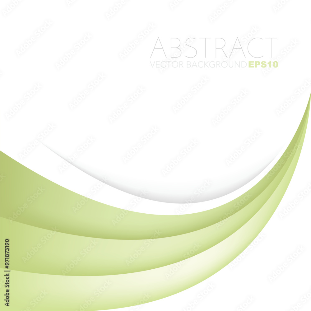 Obraz premium graphic vector curve line overlap background for text and message design 