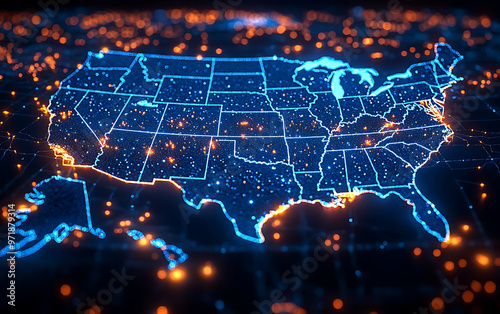 Satellite Grid: Coverage & Connectivity Across USA