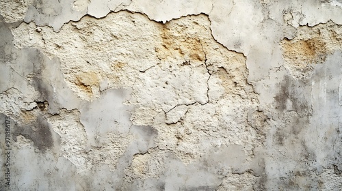 Old concrete wall texture background Closeup retro plain cream color cement wall background texture on paper for show or advertise or promote product and content on display and web des : Generative AI