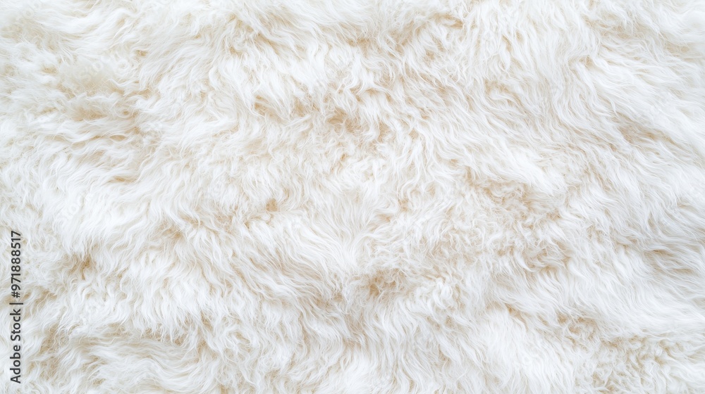 White Fluffy Fur Texture Background White Fluffy Fur Texture Background
