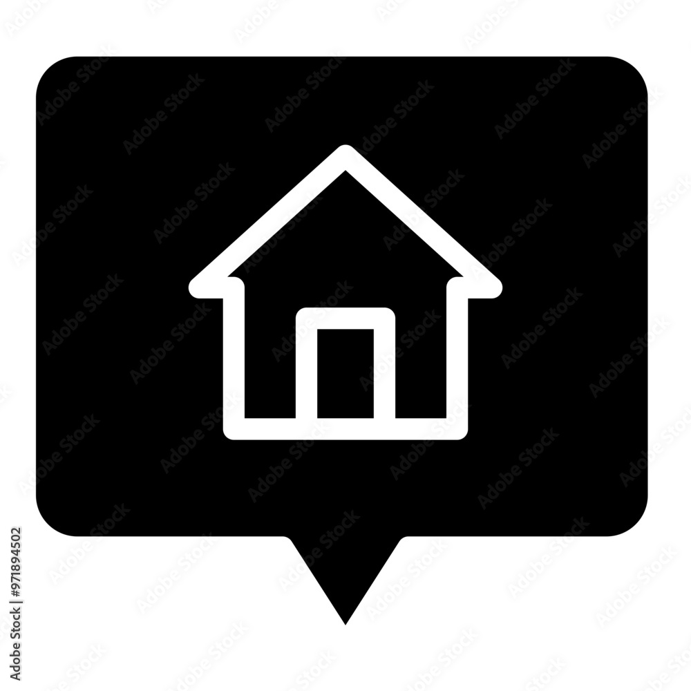 chat with house icon