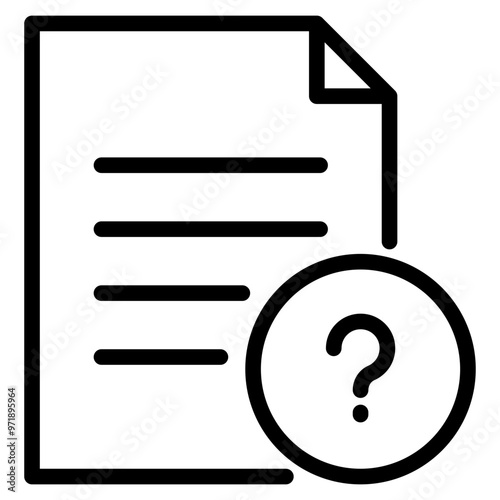 missing file, document with question mark icon