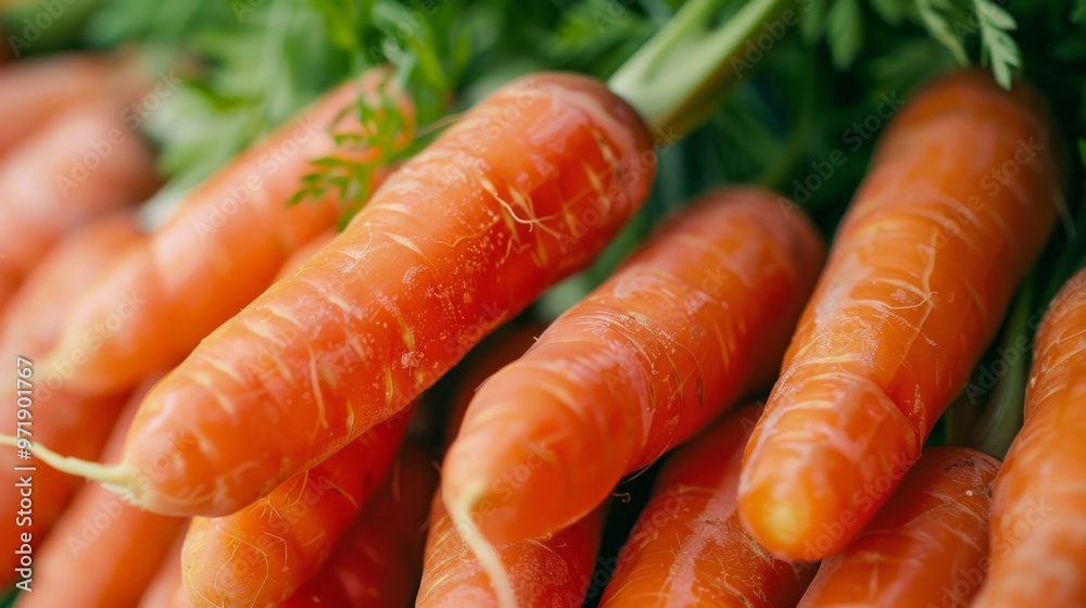carrots close-up juicy texture generative ai carrots close-up juicy texture generative ai