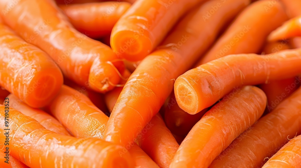carrots close-up juicy texture generative ai carrots close-up juicy texture generative ai