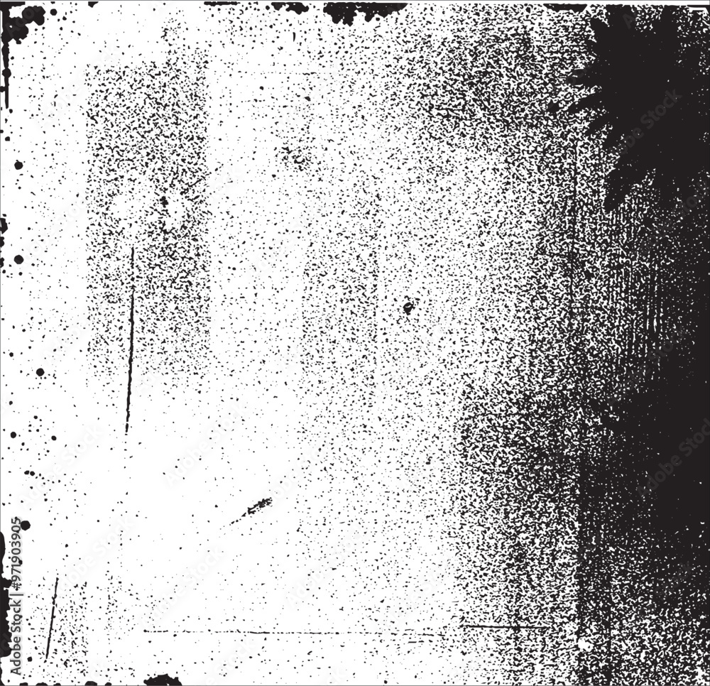 Obraz premium Abstract grunge black and white distressed texture background , grey black white abstract noise texture