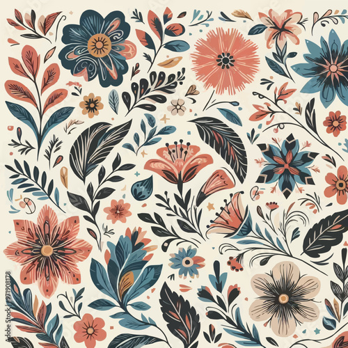 seamless floral pattern