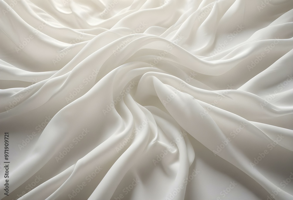 Swirling black and white fabric Swirling black and white fabric