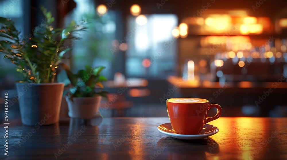 Coffee bar club decoration vibe : Generative AI Coffee bar club decoration vibe : Generative AI