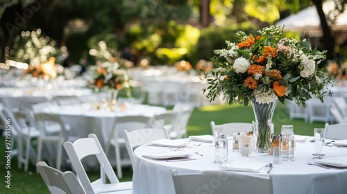 Wedding Reception Table Decor