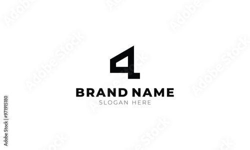 Abstract Lettermak Vector Logo Design With Letter A