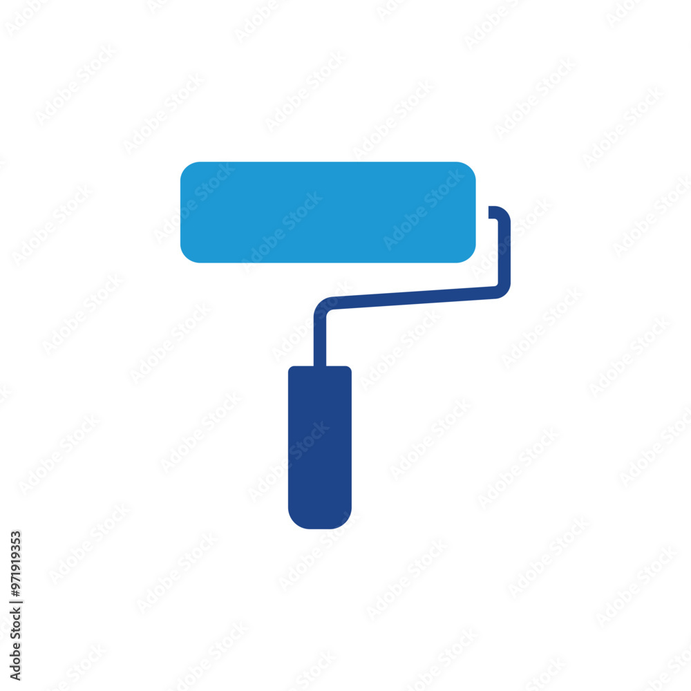 Paint roller icon, Paint roller sign vector Paint roller icon, Paint roller sign vector