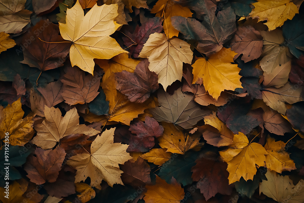 autumn leaves on the ground autumn leaves on the ground