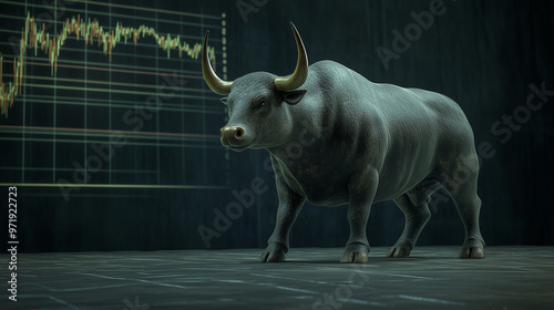 bullish stock market photo