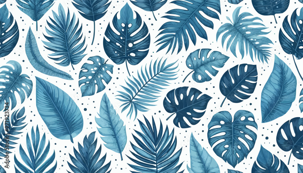 Fototapeta premium seamless floral pattern