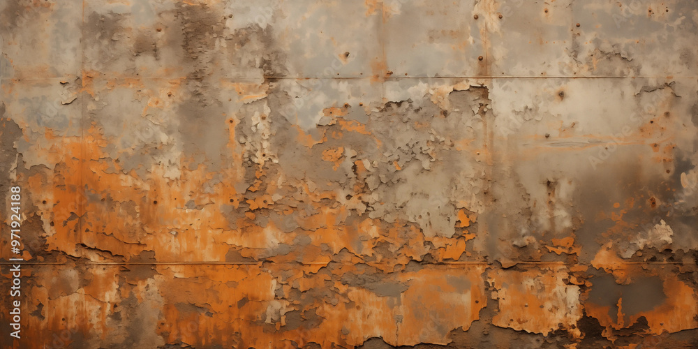 Rusty Metal Texture Background Peeling Paint Grunge Industrial Rusty Metal Texture Background Peeling Paint Grunge Industrial