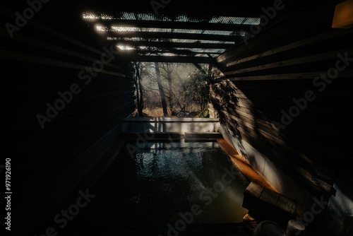 Japanese Onsen offers pure serenity