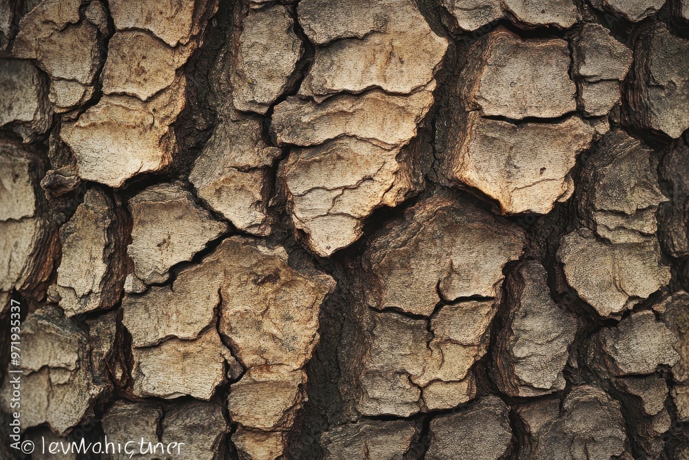 Close-up of Cracked and Weathered Tree Bark Close-up of Cracked and Weathered Tree Bark