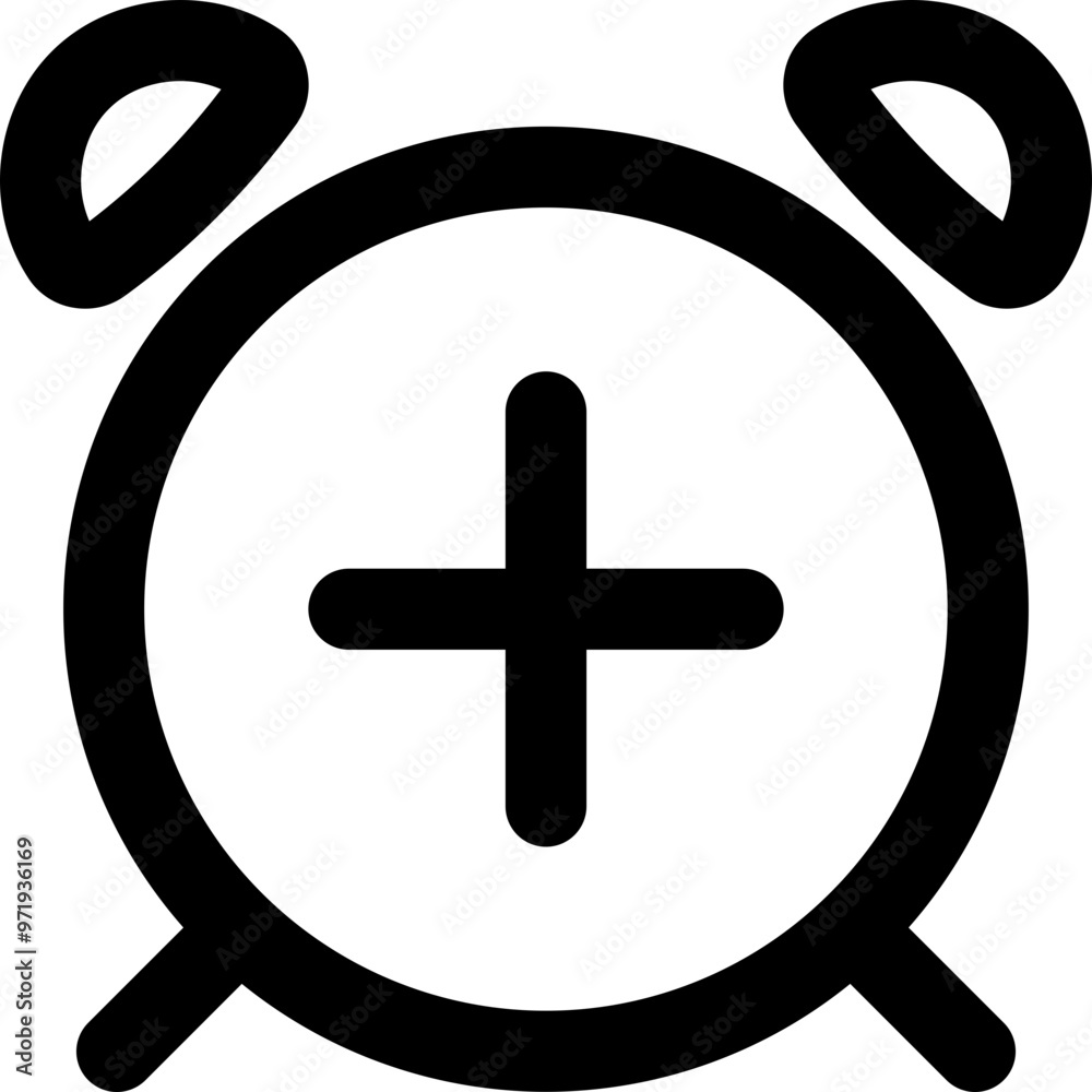 Fototapeta premium add alarm