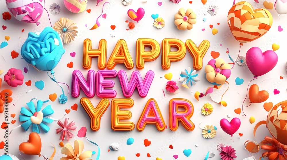 Happy New Year 2025,Generative AI Happy New Year 2025,Generative AI