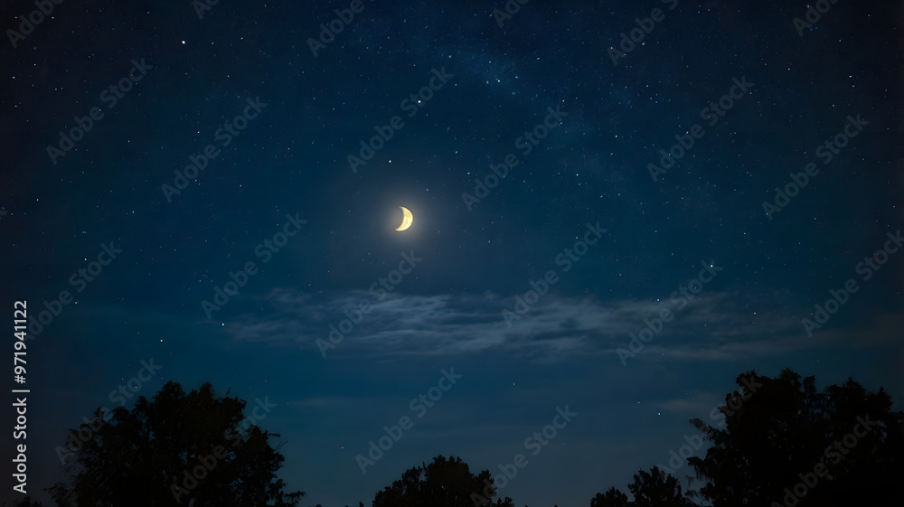 Fototapeta premium sky with stars