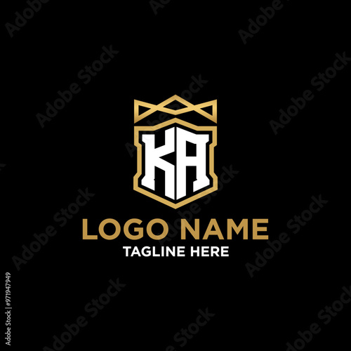 Initial logo H monogram