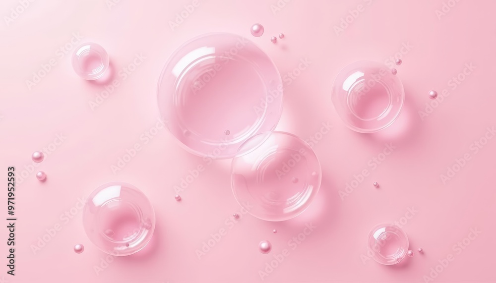 Bubbly Bliss A Pink Dreamscape Bubbly Bliss A Pink Dreamscape