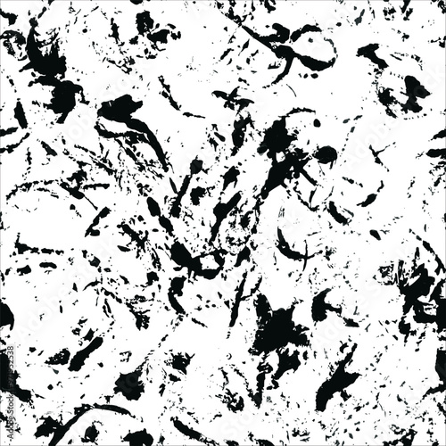 Vector seamless grunge background. Hand made artistic abstract texture showcasing organic patterns and unique dynamic designs