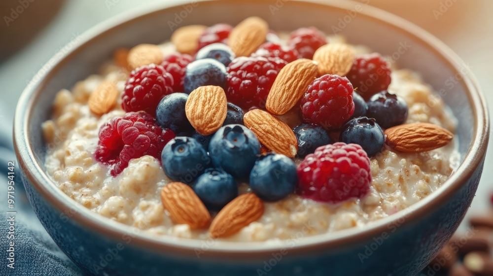 Delicious and Healthy Oatmeal Breakfast