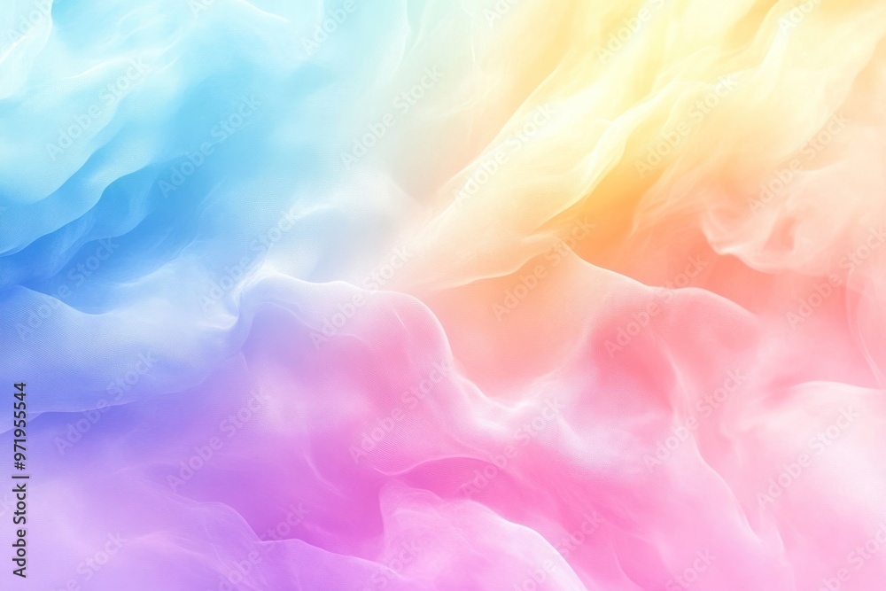 Abstract Pastel Swirls of a Delicate Fabric Abstract Pastel Swirls of a Delicate Fabric