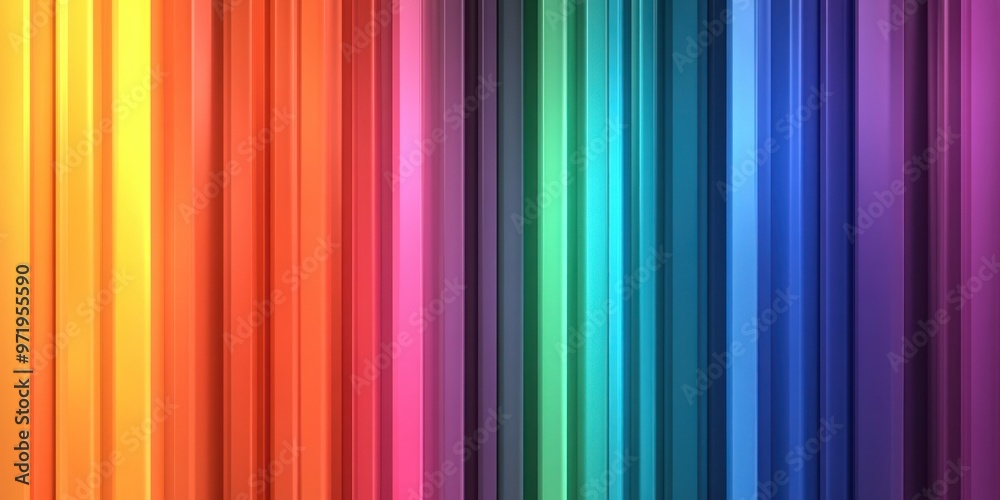 Abstract Rainbow Vertical Stripes Background Abstract Rainbow Vertical Stripes Background