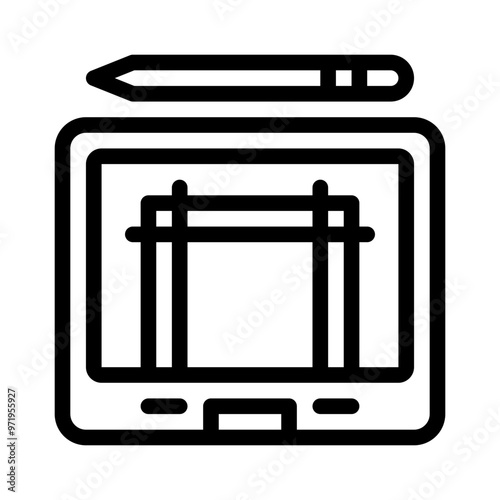 artboard line icon