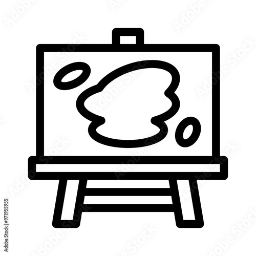 canvas line icon