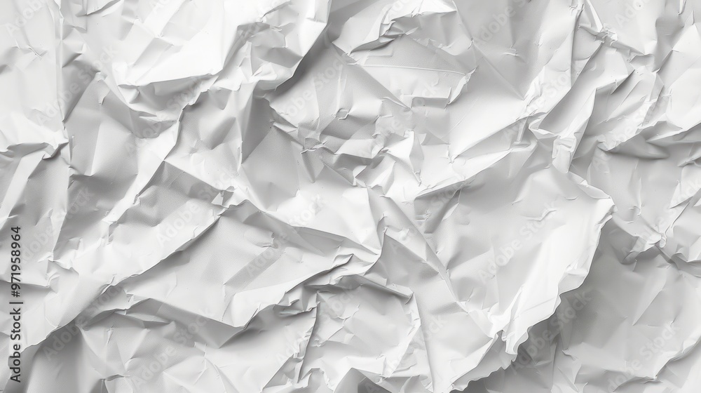 Obraz premium Crumpled paper poster texture background generative ai