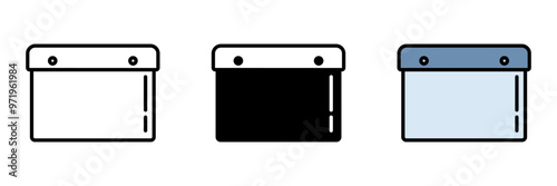 Soap Cutter Icon, A tool used to slice bars of soap evenly, ensuring consistent size and shape for homemade or artisanal soap.
