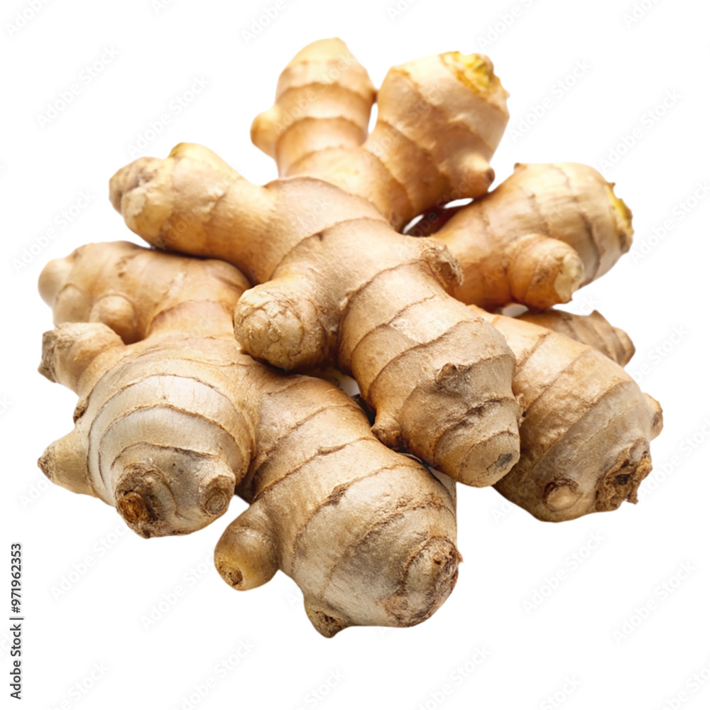 Ginger root Isolated on transparent background. Ginger root Isolated on transparent background.