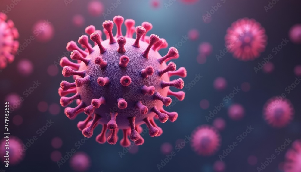 Viral particles in motion a microscopic view of a pandemic Viral particles in motion a microscopic view of a pandemic