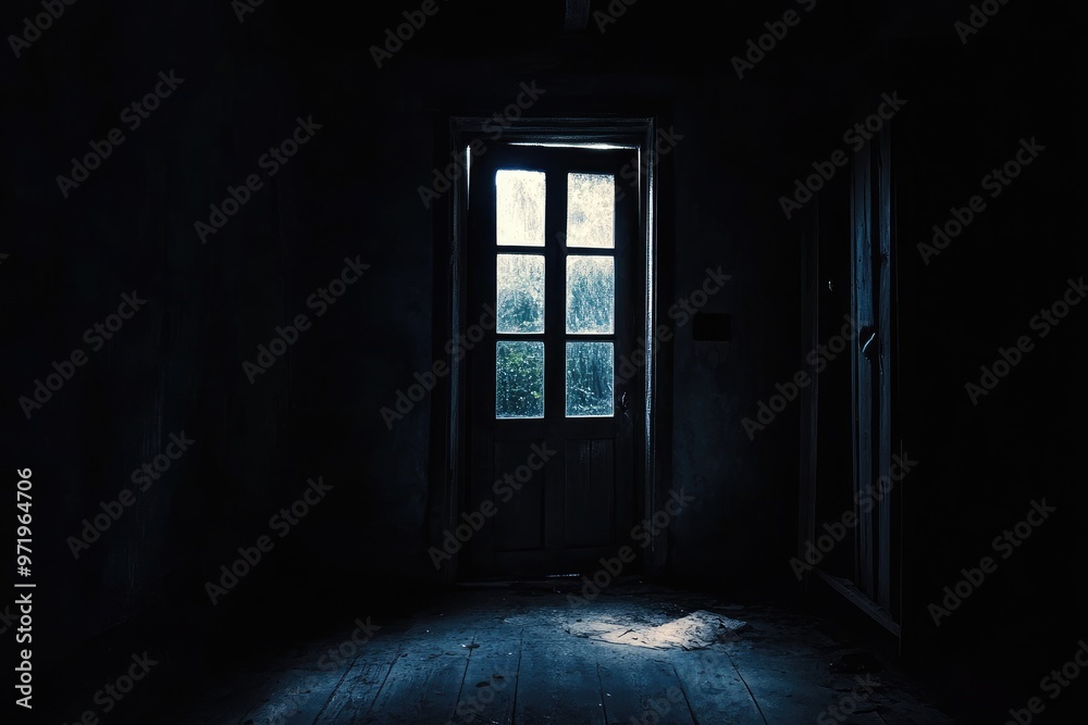 A Glimpse of Light Through a Doorway in a Dark Room A Glimpse of Light Through a Doorway in a Dark Room