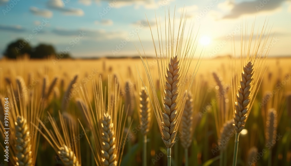 Harvests bounty under the golden sun Harvests bounty under the golden sun