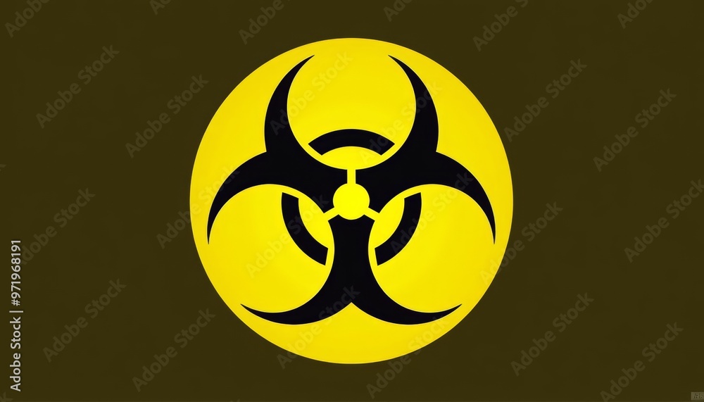  Caution  Hazardous Material Symbol