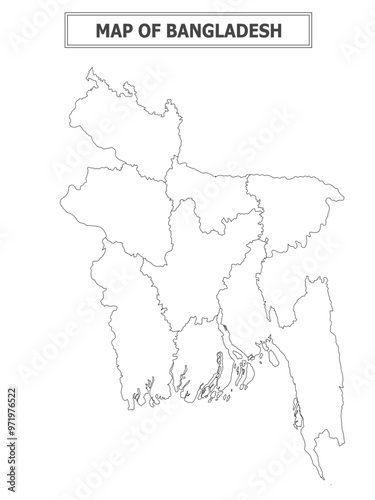 Geography Political map. Political map of country with capital, province or state capital, major cities and town.