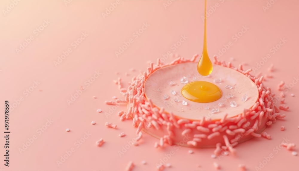 Deliciously indulgent dessert ready to be savored Deliciously indulgent dessert ready to be savored