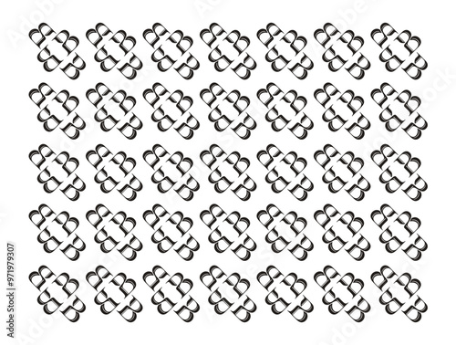 letter pattern, male or female pattern baldness, pattern names