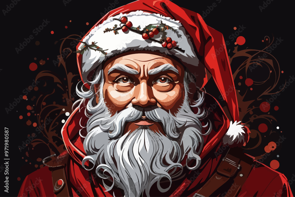 halloween santa claus illustration halloween santa claus illustration