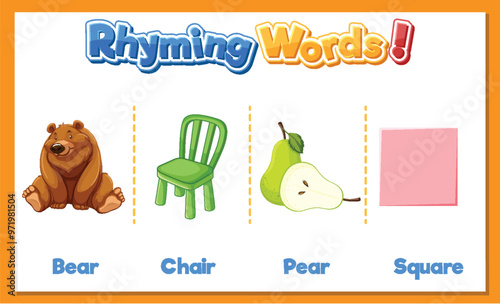 Rhyming Words for Kids