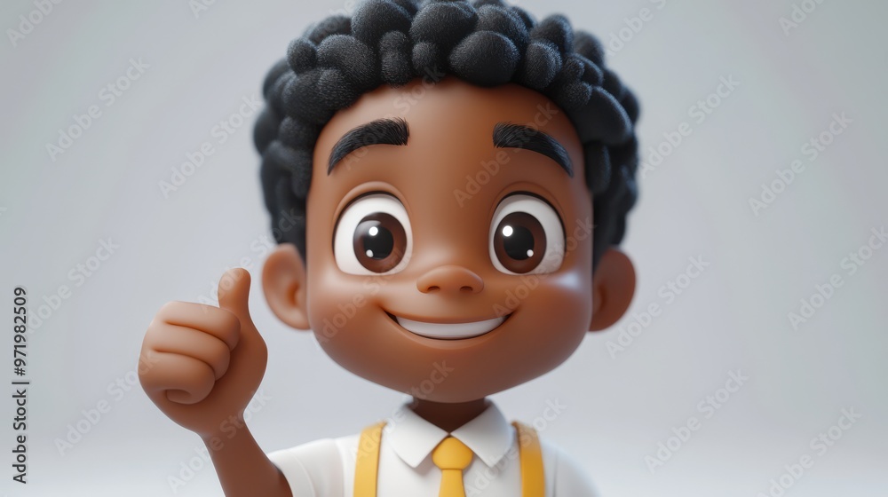 flexible twiste cartoon han with dark skin shows thumb up like gesture business clip art isolate on white background flexible twiste cartoon han with dark skin shows thumb up like gesture business clip art isolate on white background
