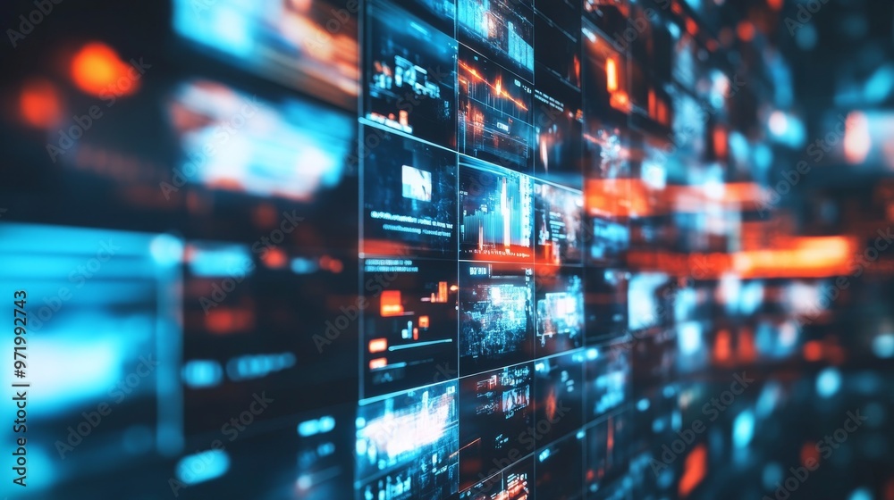 A digital news interface with headlines and breaking news updates, showcasing the latest trending news A digital news interface with headlines and breaking news updates, showcasing the latest trending news