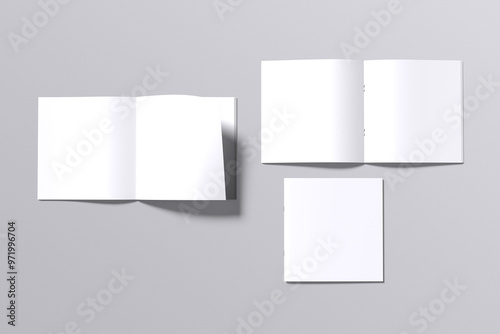 Square Brochure Blank