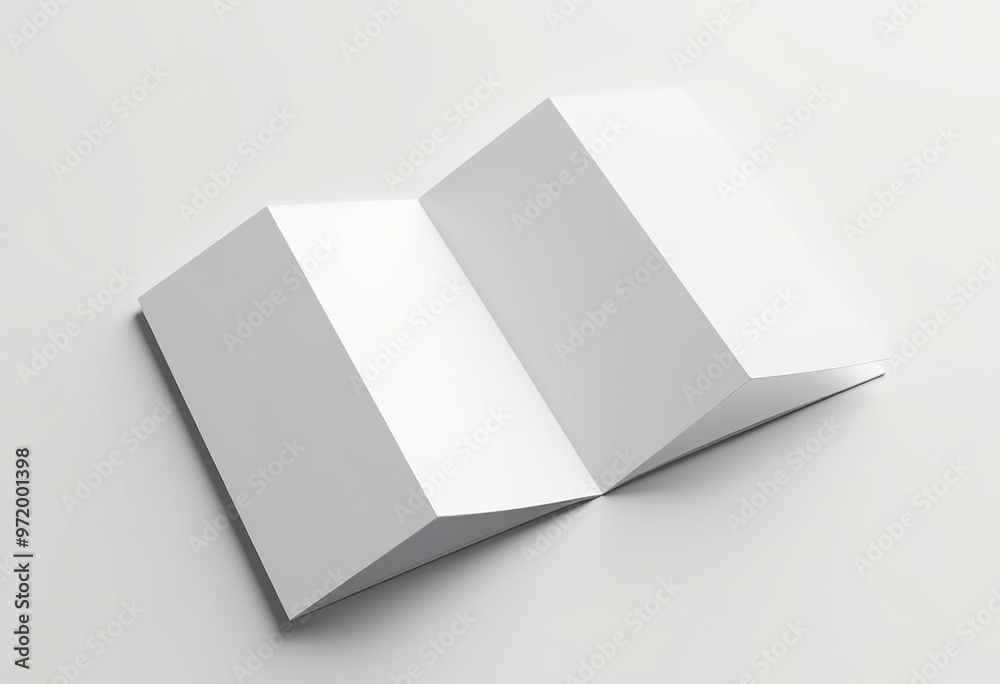Blank brochure mockup Design Template Blank brochure mockup Design Template